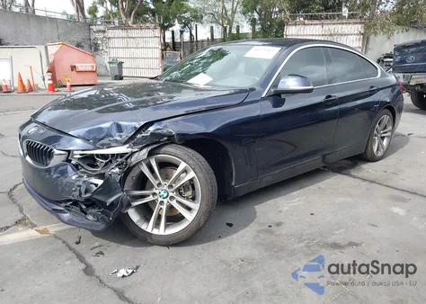 2018 BMW 430I Gran Coupe z USA, uszkodzony, nr VIN WBA4J1C55JBM10632